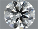 Diamante Natural 0.43 quilates, Redondo , Color J, claridad SI2 y certificado IGI