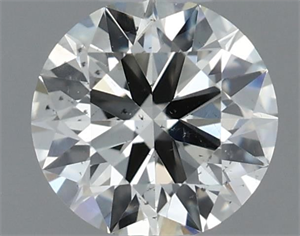 Foto Diamante Natural 0.43 quilates, Redondo , Color J, claridad SI2 y certificado IGI de