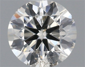 Picture of Natural Diamond 0.40 Carats, Round with Excellent Cut, J Color, I1 Clarity and Certified by IGI
