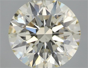 Foto Diamante Natural 0.71 quilates, Redondo , Color L, claridad SI1 y certificado IGI de