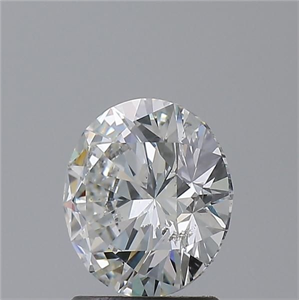 Foto Diamante Natural 1.59 quilates, Redondo , Color F, claridad SI2 y certificado GIA de
