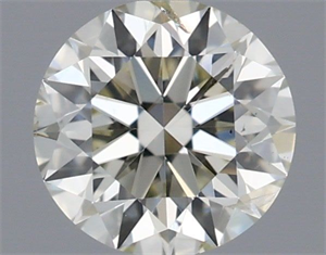 Picture of Natural Diamond 0.40 Carats, Round with Excellent Cut, I Color, SI2 Clarity and Certified by IGI
