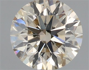 Picture of Natural Diamond 0.70 Carats, Round with Excellent Cut, L Color, SI2 Clarity and Certified by IGI