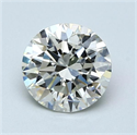 Diamante Natural 2.20 quilates, Redondo , Color J, claridad IF y certificado GIA