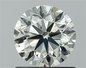 Picture of Natural Diamond 0.92 Carats, Round with Very Good Cut, M Color, SI1 Clarity and Certified by GIA