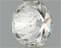 Natural Diamond 0.70 Carats, Round with Very Good Cut, K Color, SI1 Clarity and Certified by GIA