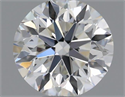 Diamante Natural 0.50 quilates, Redondo , Color J, claridad VVS2 y certificado GIA