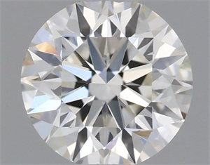 Picture of Natural Diamond 0.50 Carats, Round with Excellent Cut, I Color, VVS1 Clarity and Certified by GIA