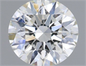 Diamante Natural 0.50 quilates, Redondo , Color J, claridad VS1 y certificado GIA