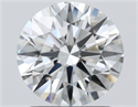 Diamante Natural 1.62 quilates, Redondo , Color I, claridad VVS2 y certificado GIA
