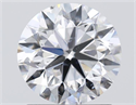 Diamante Natural 1.51 quilates, Redondo , Color D, claridad SI1 y certificado GIA