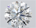 Diamante Natural 1.51 quilates, Redondo , Color I, claridad SI1 y certificado GIA