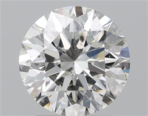 Picture of Natural Diamond 1.51 Carats, Round with Very Good Cut, F Color, VVS2 Clarity and Certified by GIA