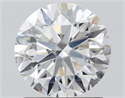 Diamante Natural 1.50 quilates, Redondo , Color H, claridad SI1 y certificado GIA