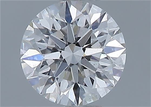 Foto Diamante Natural 0.51 quilates, Redondo , Color E, claridad SI1 y certificado GIA de