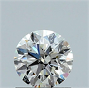 Natural Diamond 0.70 Carats, Round with Excellent Cut, G Color, VS2 Clarity and Certified by GIA
