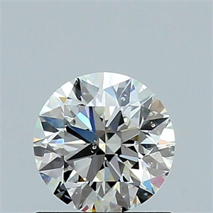 Picture of Natural Diamond 0.70 Carats, Round with Excellent Cut, G Color, VS2 Clarity and Certified by GIA