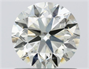 Diamante Natural 1.02 quilates, Redondo , Color N, claridad VS2 y certificado GIA
