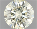 Natural Diamond 0.80 Carats, Round with Excellent Cut, M Color, SI1 Clarity and Certified by IGI