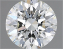 Diamante Natural 0.53 quilates, Redondo , Color K, claridad VVS2 y certificado GIA