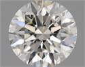 Natural Diamond 0.50 Carats, Round with Very Good Cut, K Color, VVS1 Clarity and Certified by GIA