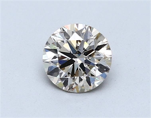 Picture of Natural Diamond 1.00 Carats, Round with Very Good Cut, N Color, SI2 Clarity and Certified by GIA