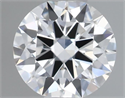 Diamante Natural 0.47 quilates, Redondo , Color E, claridad VS1 y certificado GIA