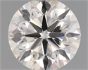 Diamante Natural 0.50 quilates, Redondo , Color J, claridad VVS2 y certificado GIA
