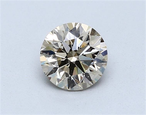 Picture of Natural Diamond 1.06 Carats, Round with Very Good Cut, N Color, VS2 Clarity and Certified by GIA