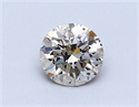 Diamante Natural 1.01 quilates, Redondo , Color L, claridad SI2 y certificado GIA
