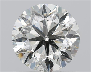 Foto Diamante Natural 0.90 quilates, Redondo , Color K, claridad I1 y certificado GIA de