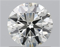 Diamante Natural 0.90 quilates, Redondo , Color K, claridad SI1 y certificado GIA