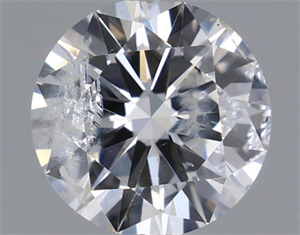 Picture of Natural Diamond 0.50 Carats, Round with Excellent Cut, D Color, I1 Clarity and Certified by IGI