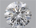 Natural Diamond 0.90 Carats, Round with Excellent Cut, E Color, SI1 Clarity and Certified by GIA
