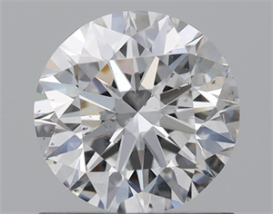 Picture of Natural Diamond 0.90 Carats, Round with Excellent Cut, E Color, SI1 Clarity and Certified by GIA