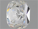 Natural Diamond 0.58 Carats, Cushion with  Cut, I Color, VVS2 Clarity and Certified by GIA