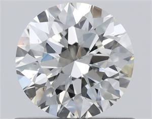 Picture of Natural Diamond 0.70 Carats, Round with Excellent Cut, I Color, VS2 Clarity and Certified by GIA