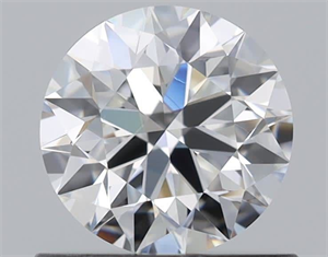 Picture of Natural Diamond 0.70 Carats, Round with Excellent Cut, F Color, VS1 Clarity and Certified by GIA