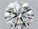 Natural Diamond 0.70 Carats, Round with Excellent Cut, K Color, VS1 Clarity and Certified by GIA