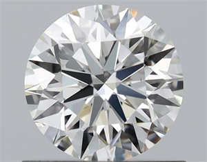 Foto Diamante Natural 0.70 quilates, Redondo , Color K, claridad VS1 y certificado GIA de