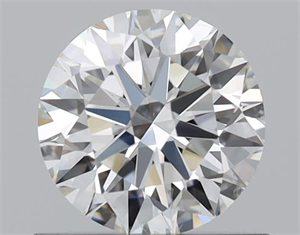 Foto Diamante Natural 0.70 quilates, Redondo , Color G, claridad SI1 y certificado GIA de