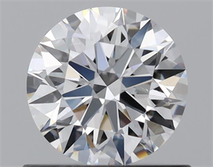 Picture of Natural Diamond 0.70 Carats, Round with Excellent Cut, D Color, SI1 Clarity and Certified by GIA