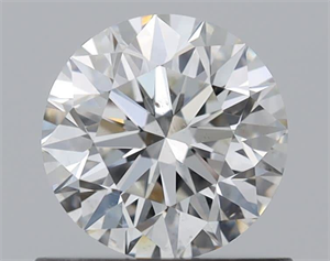 Picture of Natural Diamond 0.70 Carats, Round with Excellent Cut, G Color, SI1 Clarity and Certified by GIA