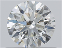 Diamante Natural 0.60 quilates, Redondo , Color J, claridad VS2 y certificado GIA