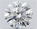 Diamante Natural 0.54 quilates, Redondo , Color F, claridad VVS2 y certificado GIA