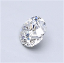 Natural Diamond 0.71 Carats, Round with Very Good Cut, E Color, SI2 Clarity and Certified by GIA