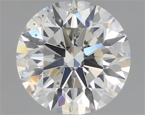 Picture of Natural Diamond 1.04 Carats, Round with Excellent Cut, G Color, SI1 Clarity and Certified by GIA