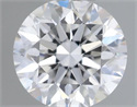 Diamante Natural 0.47 quilates, Redondo , Color E, claridad VVS2 y certificado GIA