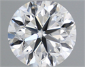Diamante Natural 0.70 quilates, Redondo , Color G, claridad IF y certificado GIA