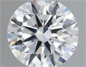 Diamante Natural 0.40 quilates, Redondo , Color H, claridad IF y certificado GIA